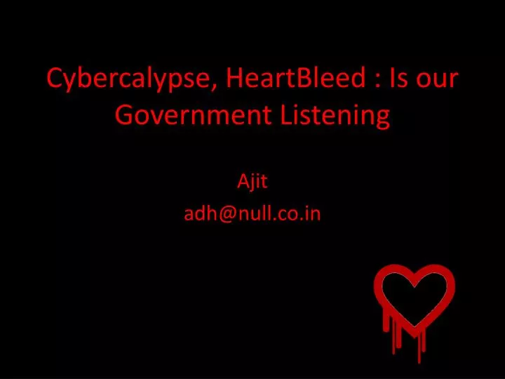cybercalypse heartbleed is our government listening