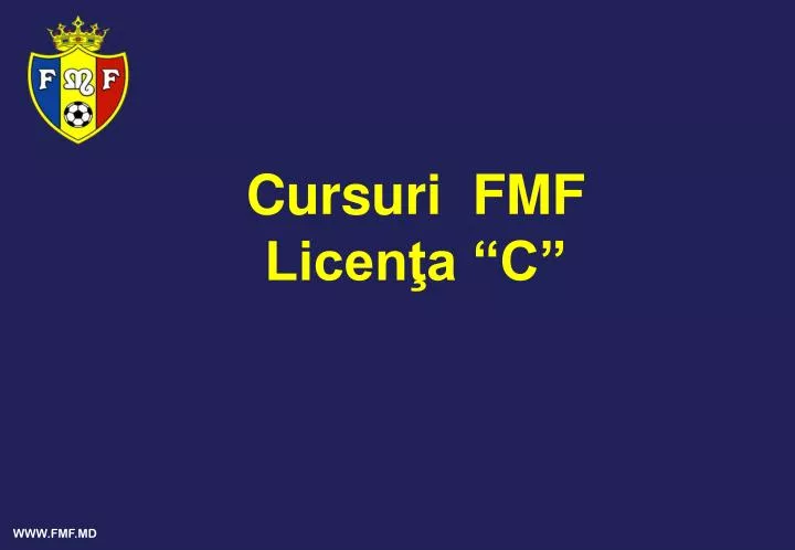 cursuri fmf licen a c