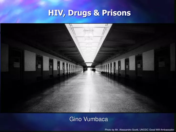 hiv drugs prisons