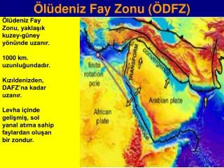 l deniz fay zonu dfz