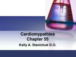 Cardiomypathies Chapter 55