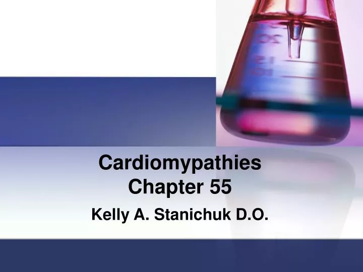 cardiomypathies chapter 55