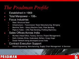 The Pradman Profile