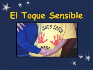 el toque sensible