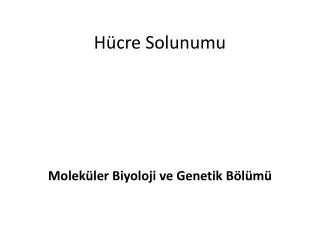 h cre solunumu