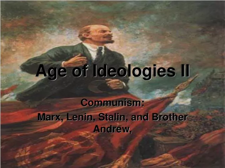 age of ideologies ii