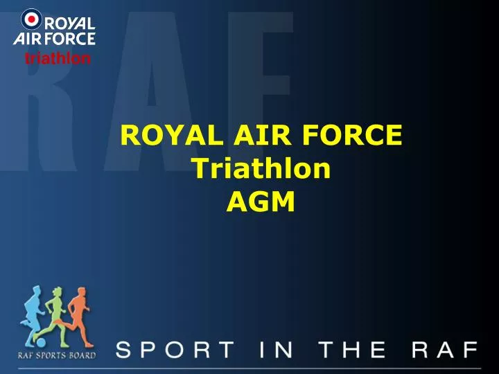 royal air force triathlon agm