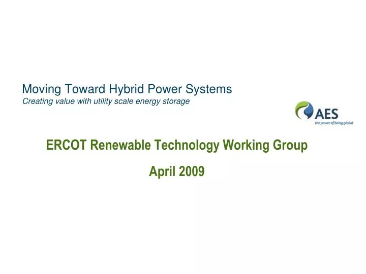 moving toward hybrid power systems creating value with utility scale energy storage