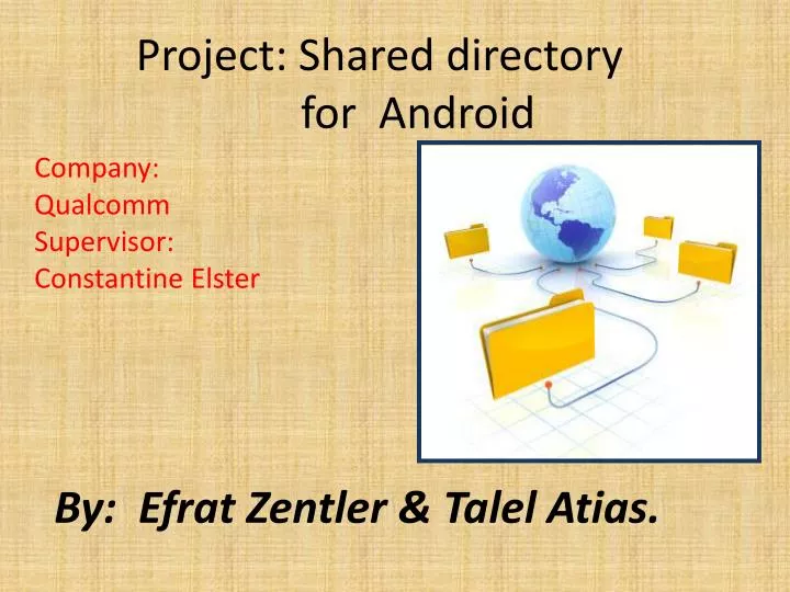project shared directory for android