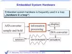 Embedded System Hardware - slide 1