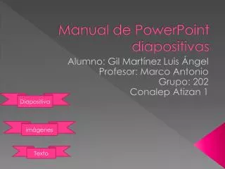 manual de powerpoint diapositivas