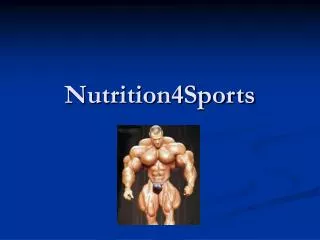 Nutrition4Sports