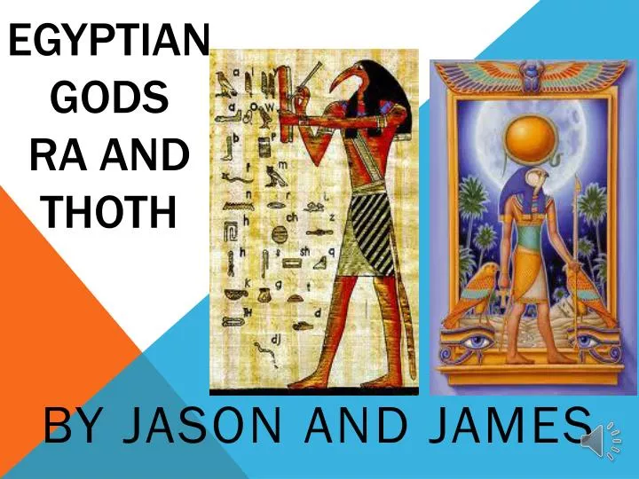 egyptian gods ra and thoth