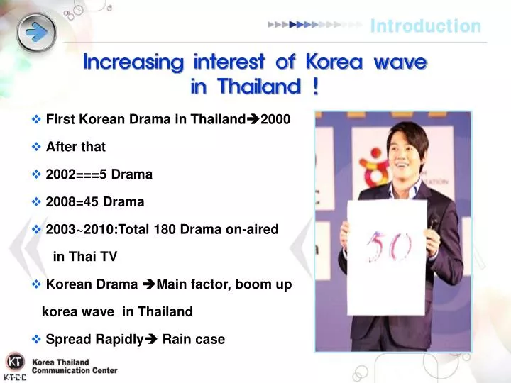 increasing interest of korea wave in thailand