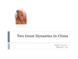 Two Great Dynasties In China