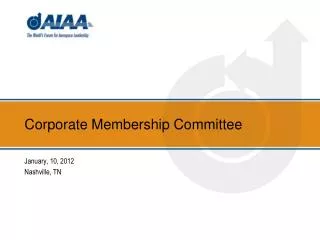 Corporate Membership Committee