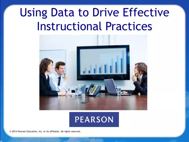 using data to drive effective instructional practices
