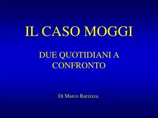 il caso moggi