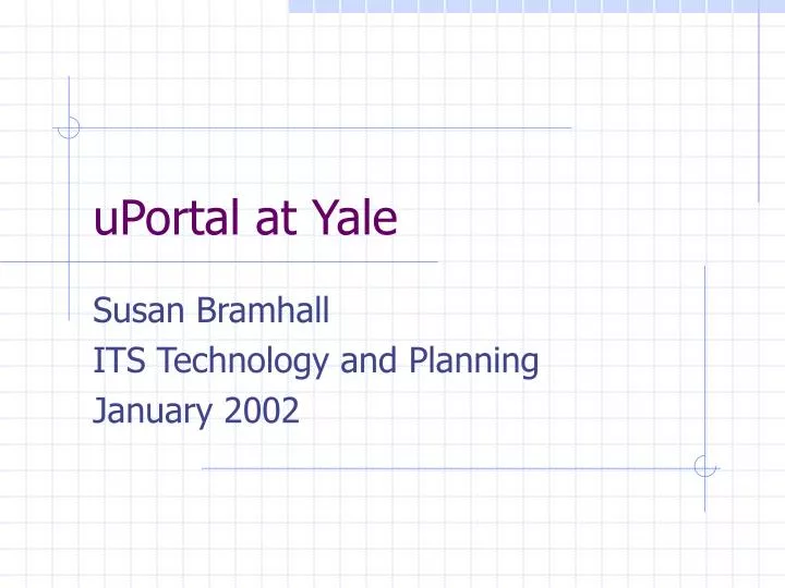 uportal at yale