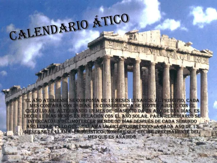 calendario tico