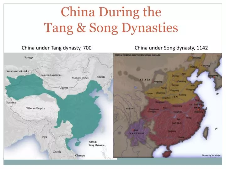 china during the tang song dynasties
