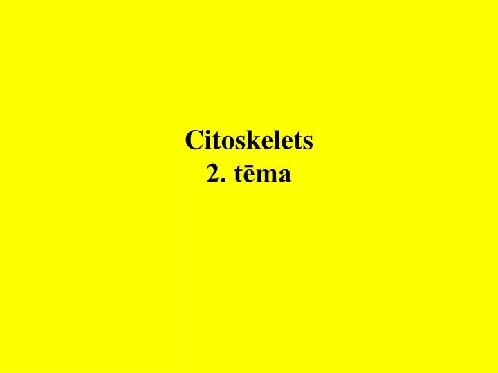 c itoskelets 2 t ma