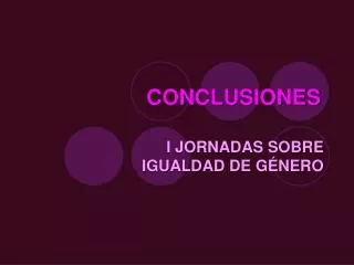 conclusiones