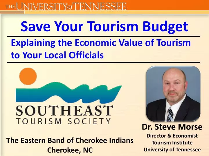 save your tourism budget