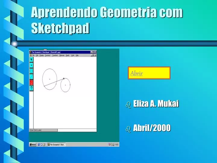 aprendendo geometria com sketchpad