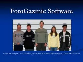 FotoGazmic Software