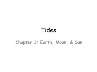 Tides