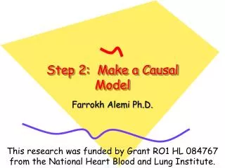 Step 2: Make a Causal Model