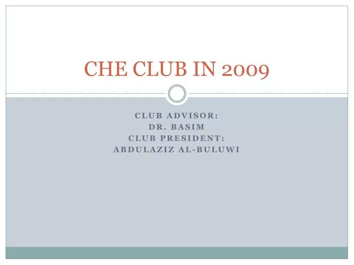che club in 2009