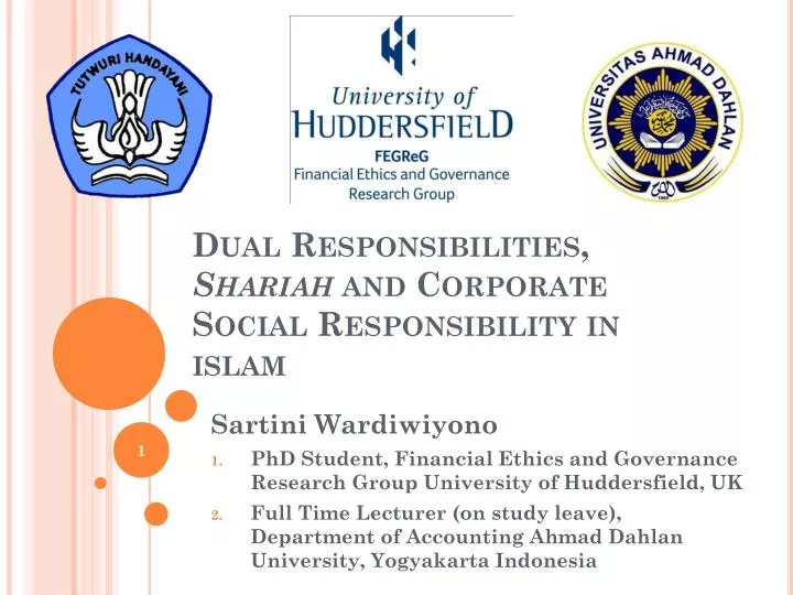 dual responsibilities shariah and corporate social responsibility in islam