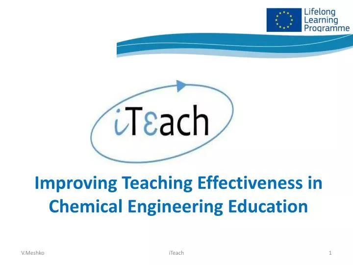 improving teaching effectiveness in chemical engineering education