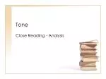 Tone - slide 1
