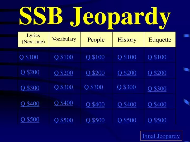ssb jeopardy