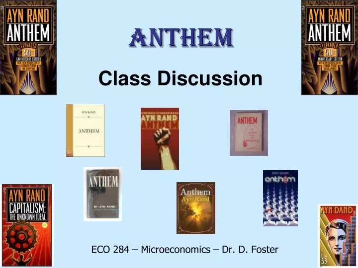 anthem class discussion