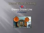 Travel Time Training - slide 1