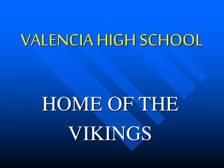 valencia high school