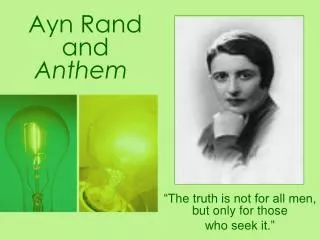ayn rand and anthem