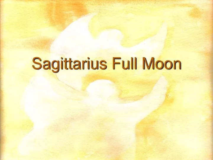 sagittarius full moon