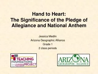 Hand to Heart: The Significance of the Pledge of Allegiance and National Anthem