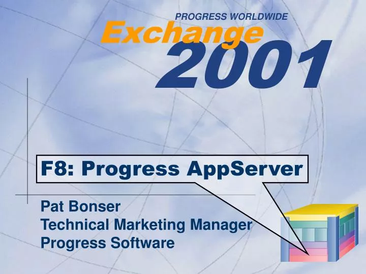 f8 progress appserver