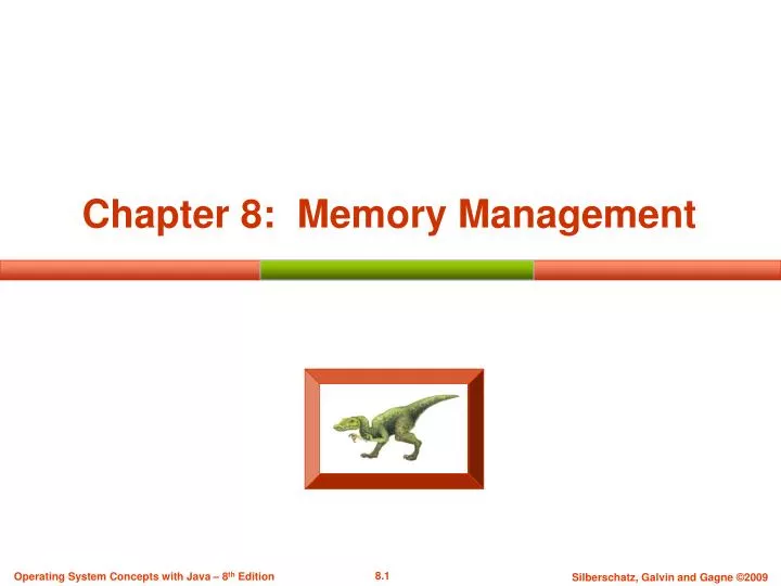 chapter 8 memory management