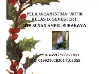athik dwi prastiwi nip 199210282014102059