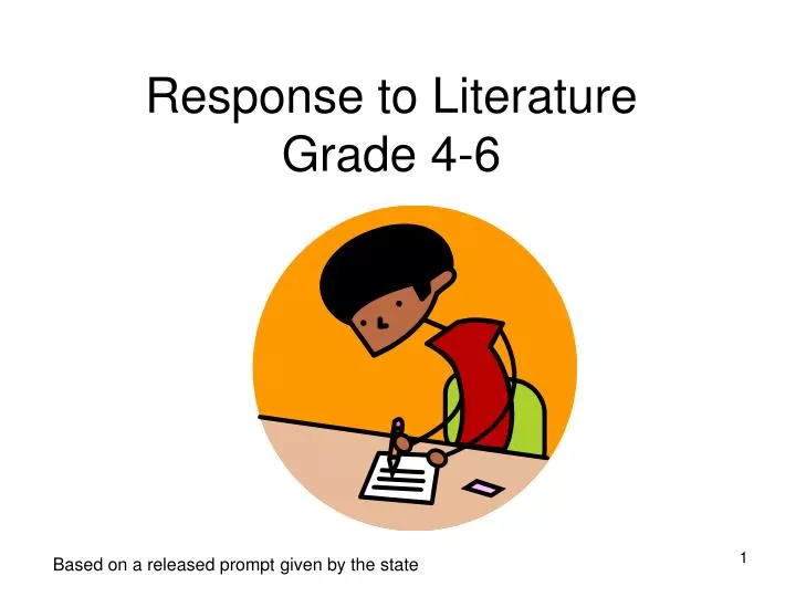 response to literature grade 4 6