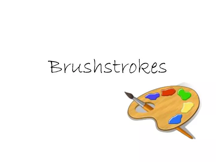 brushstrokes