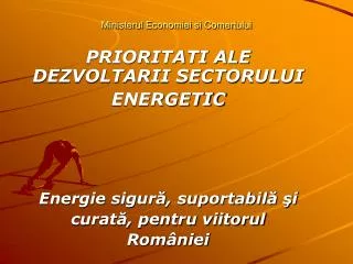 ministerul economiei si comertului