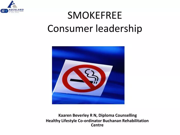 smokefree consumer leadership